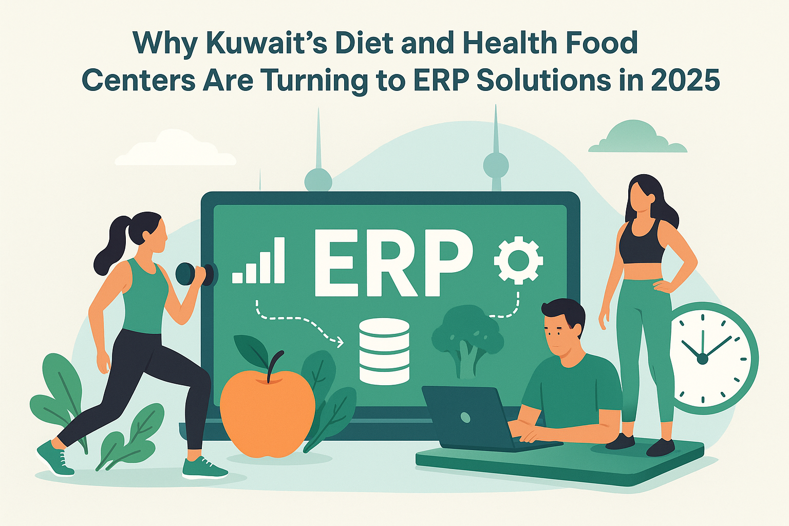 Why Kuwait’s Diet and Health food Centers Are Turning to ERP Solutions in 2025