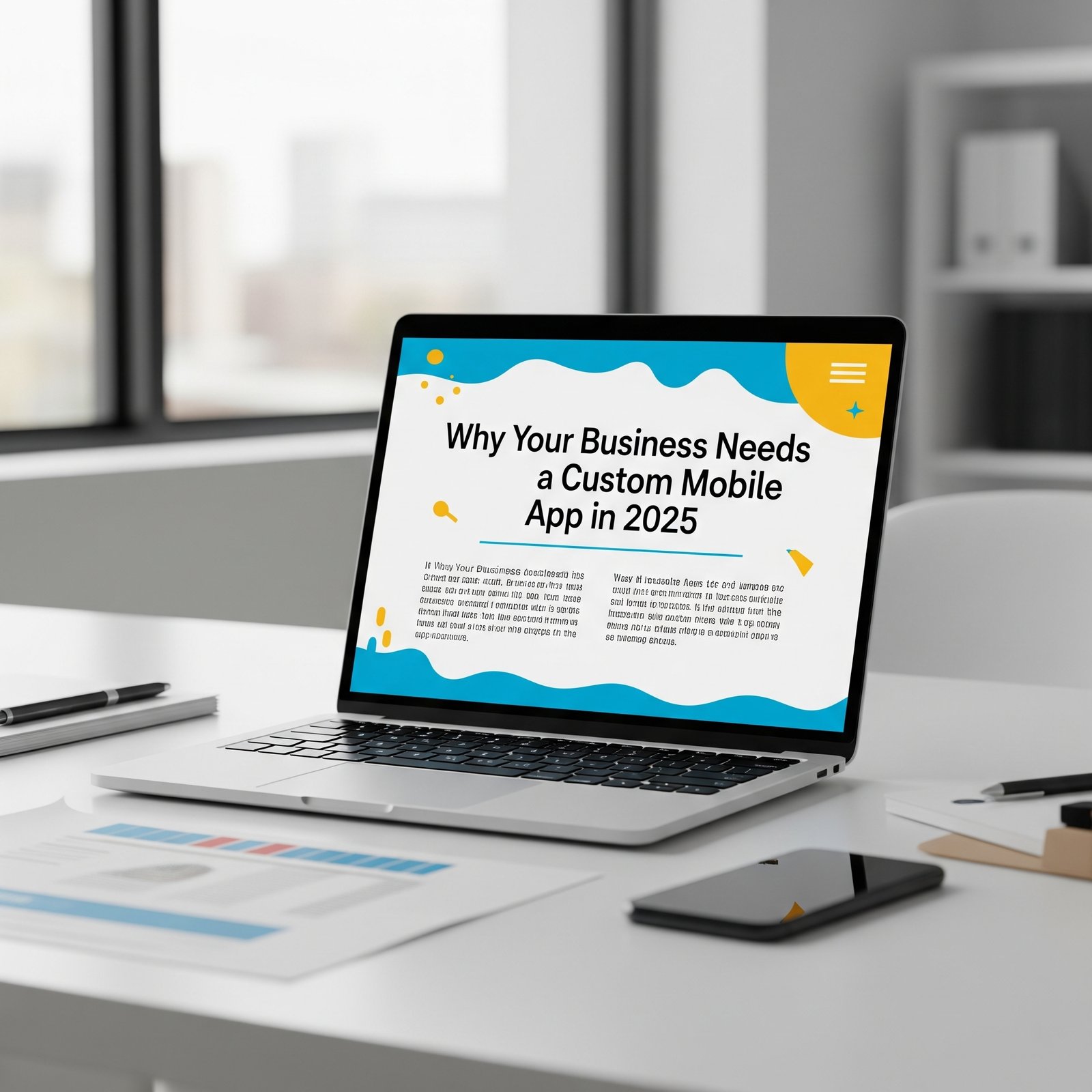 Why Your Business Needs a Custom Mobile App in 2025
