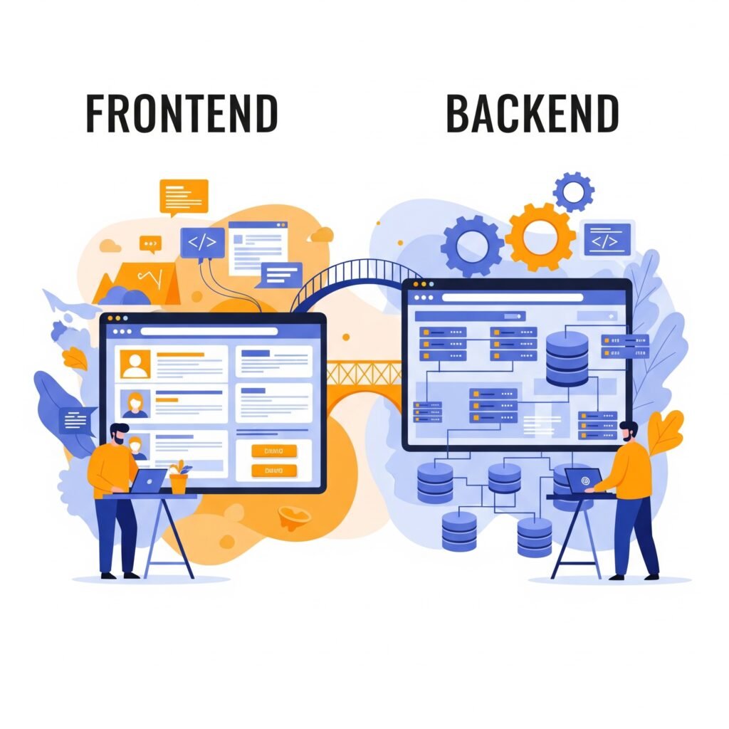 Frontend and Backend Development: The Complete Guide - Merak Tech