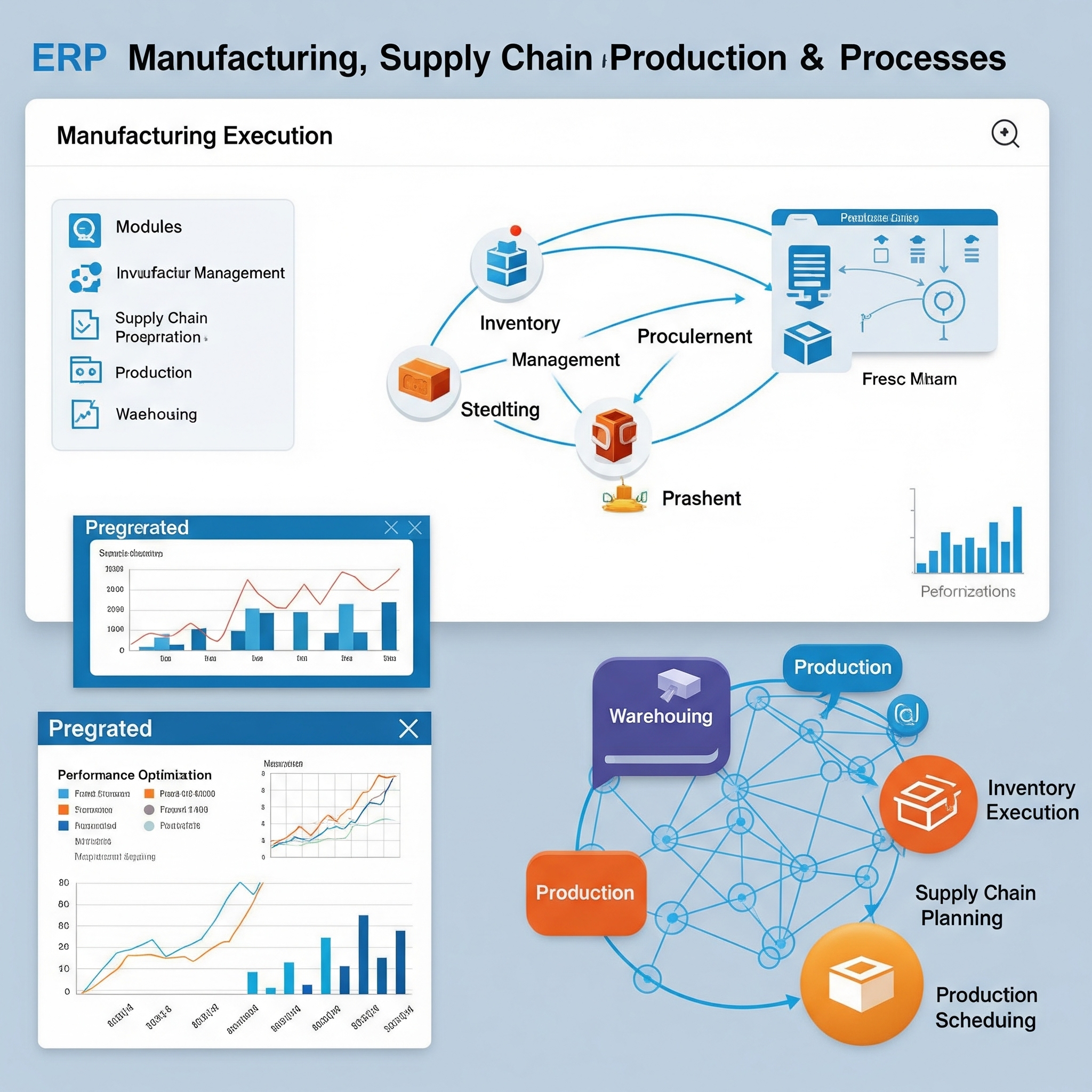 ERP for Manufacturing – How It Improves Supply Chain & Production