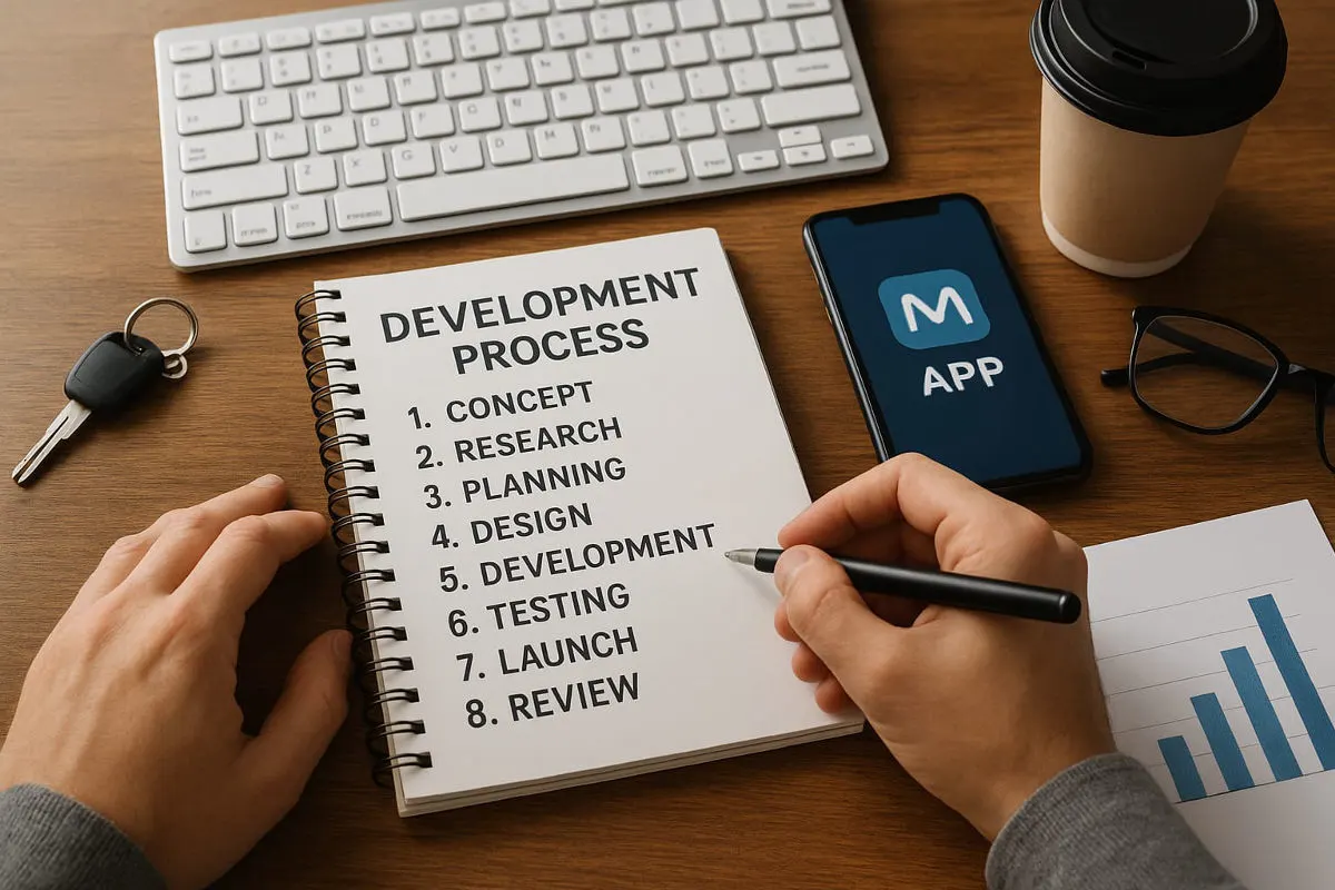 From Concept to App Store: How Merak’s 8-Step Development Process Eliminates Common Project Failures