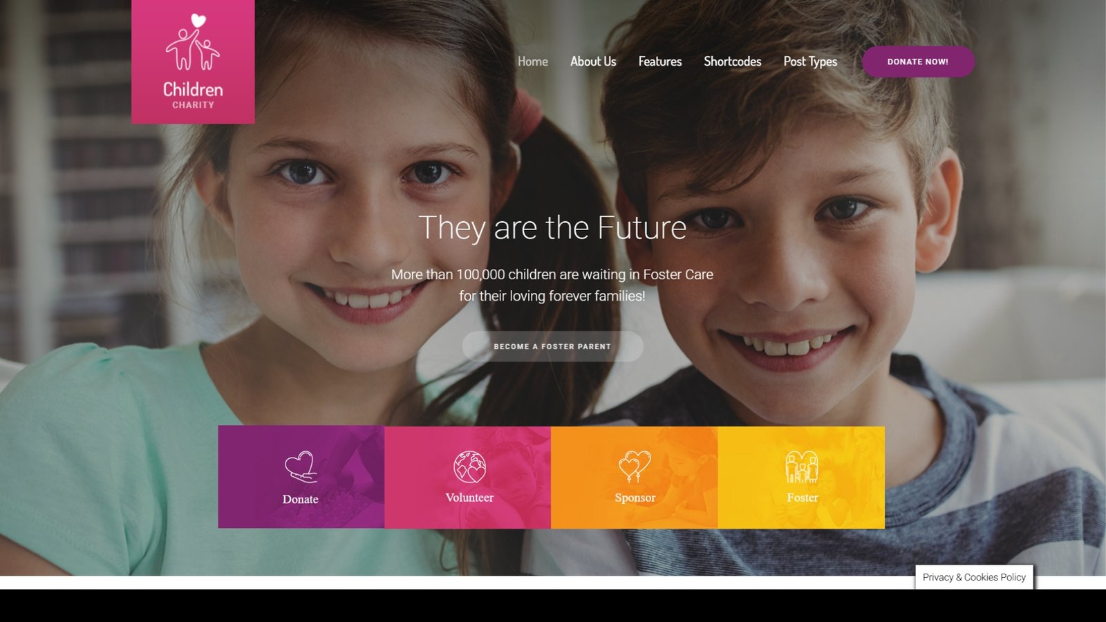 NGO / Charity Template