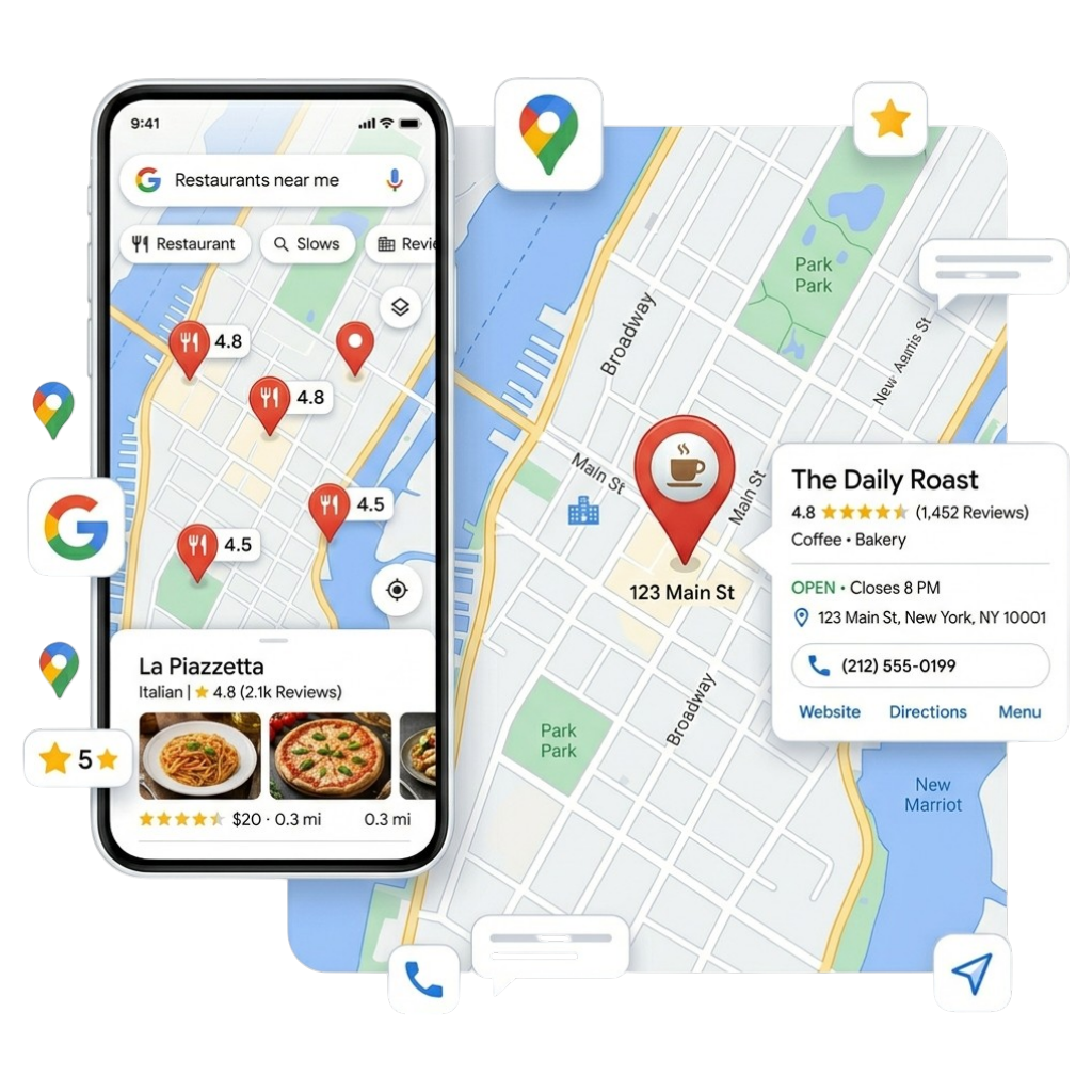 Google Maps Optimization Services in Kuwait | Merak Tech