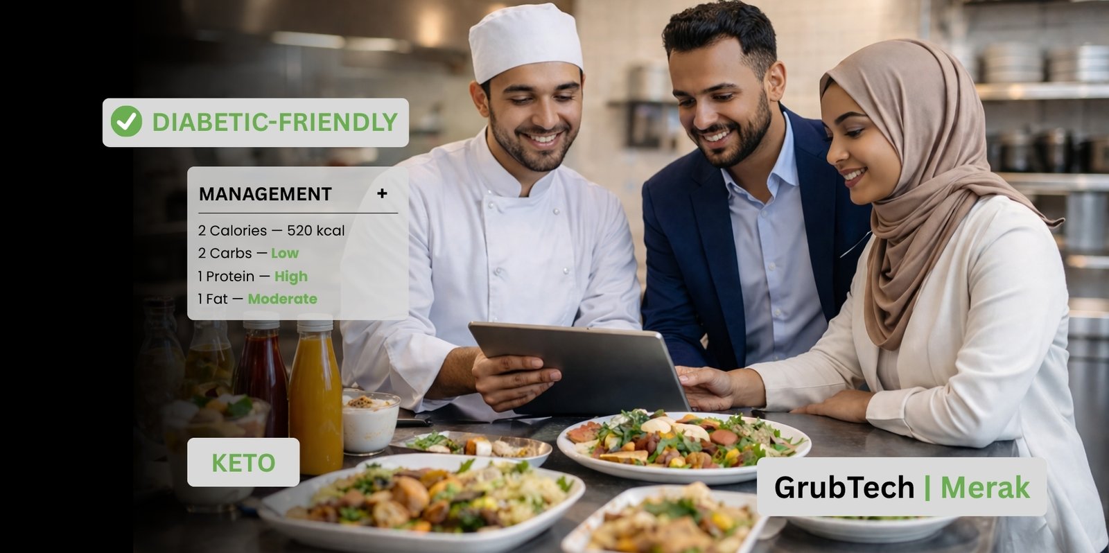 Merak x GrubTech: Diet Management Software for Kuwait Food Businesses