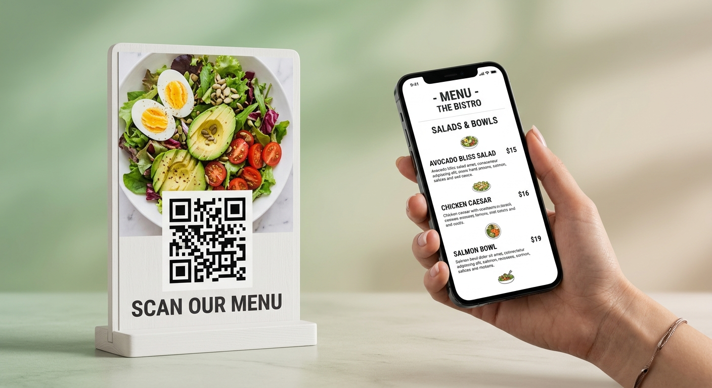 Quick QR Menu for Restaurants in Kuwait