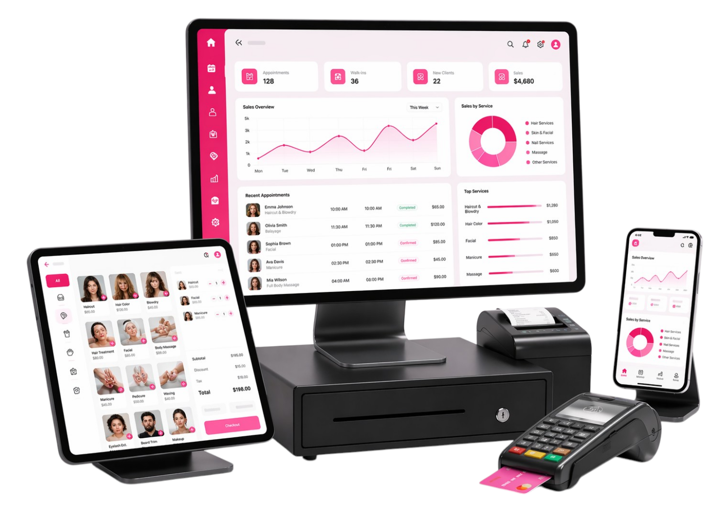 Salon & Spa POS Software | Merak Tech