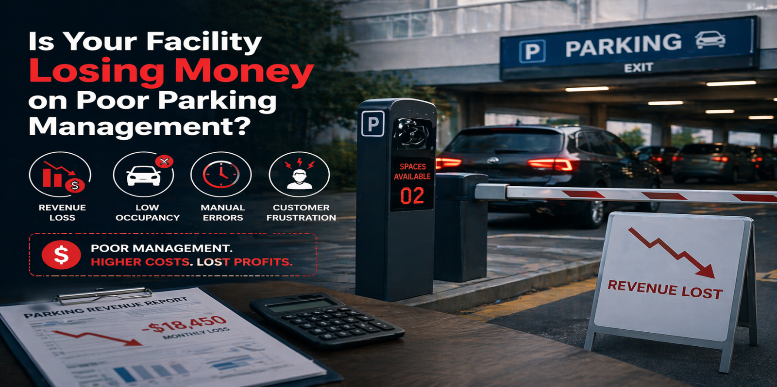 Is Your Facility Losing Money on Poor Parking Management?