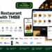 Restaurant Management Software by TMBill featuring POS, inventory management, QR ordering, CRM, and a kitchen display system.